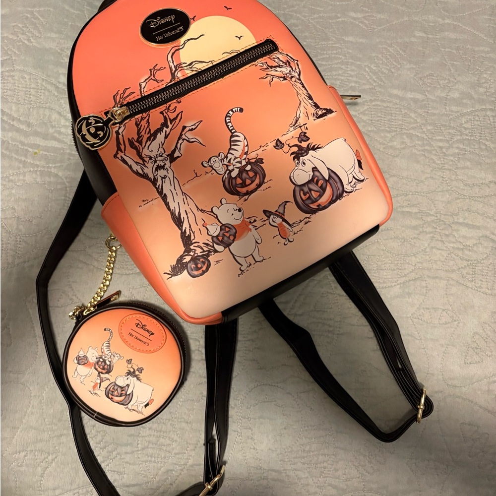 Disney Her Universe Backpack with Matching Coin Purse.